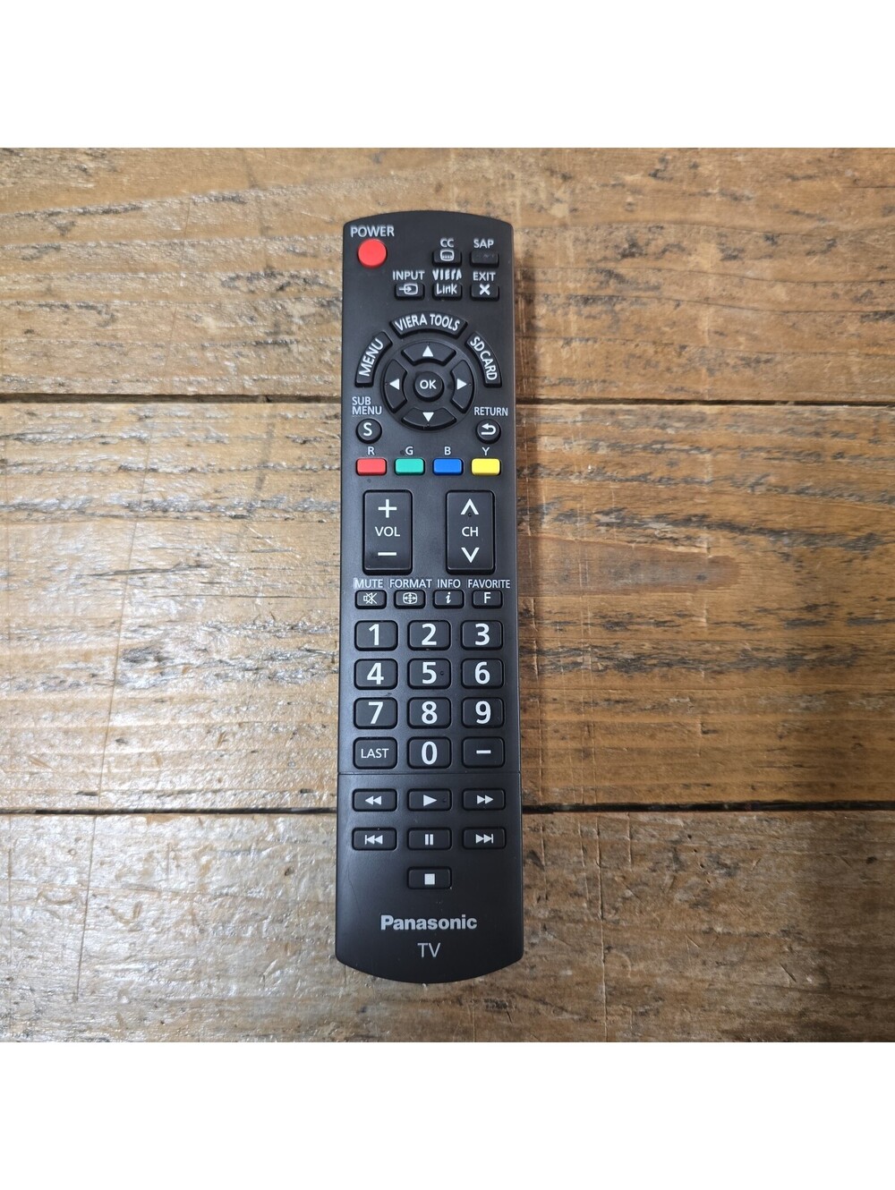 Genuine Panasonic Remote Control N2QAYB000485